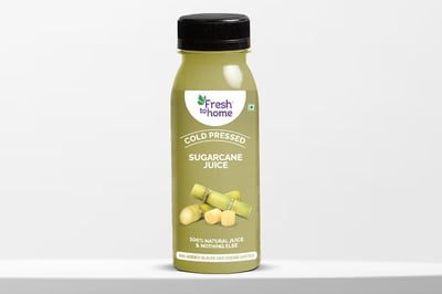 Cold Pressed Sugarcane Juice (200ml Bottle)