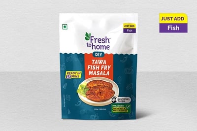 DIY Tawa Fish Fry Masala (200g Pack)