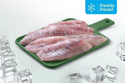 Tilapia - Boneless Fillet (470g to 500g pack, Freshly Frozen)