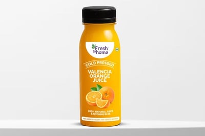 Cold Pressed Valencia Orange Juice (200ml Bottle)