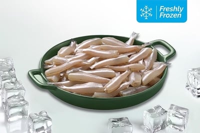 White Sardine / Veloori Cleaned (470g to 500g Pack, Freshly Frozen)