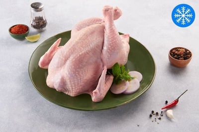 Everyday Antibiotic-residue-free Chicken (Freshly Frozen) - With Skin Whole Chicken (1.1kg Pack) 