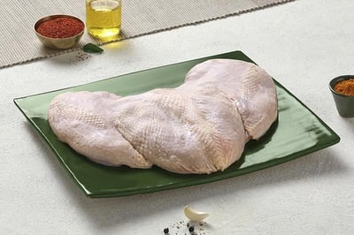 Premium Whole Chicken Shawarma Pack Skin-on Boneless (700g-750g pack)