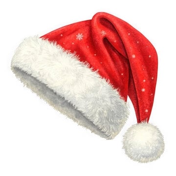 Christmas Santa Hat - 1 Piece