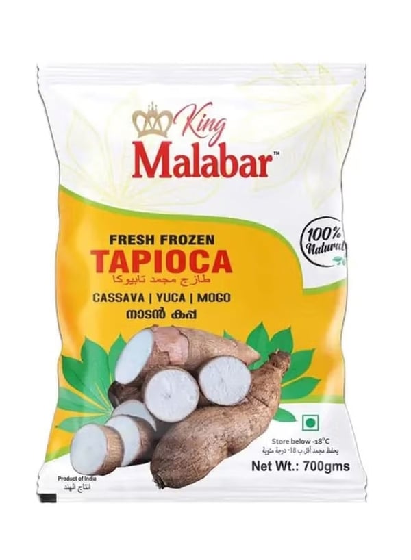 King Malabar Frozen Tapioca (700g Pack)
