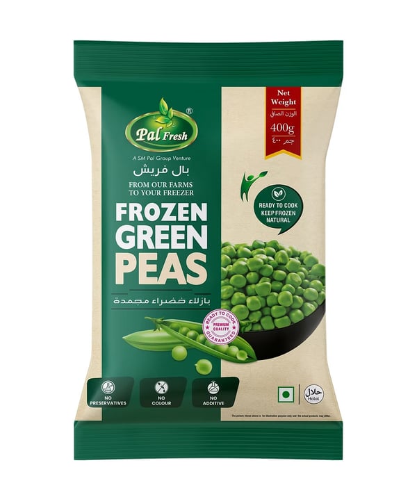 Frozen Green Peas (400g Pack)