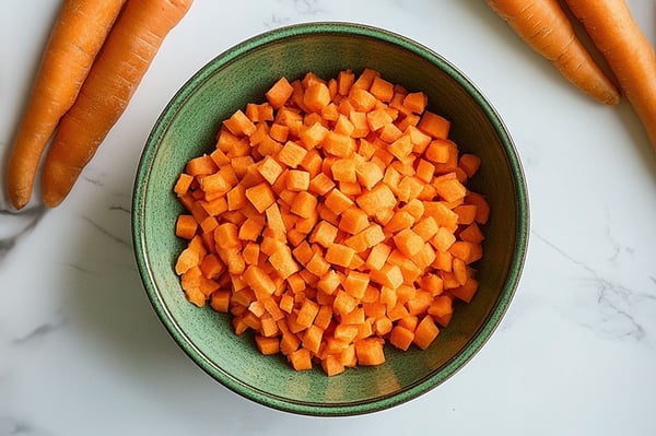 Carrot Chopped (250g Pack)