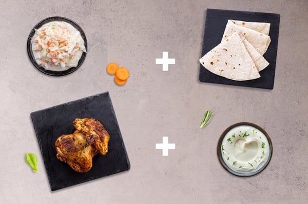 Roasted Chicken Combo 