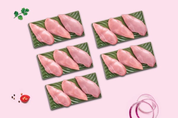 Premium Tender and Antibiotic-residue-free Chicken Breast Fillet (10Kg Pack)