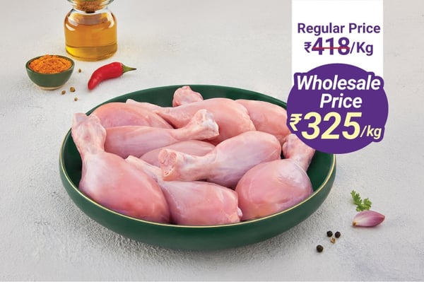 Premium Tender Chicken Drumsticks (6Kg Pack)