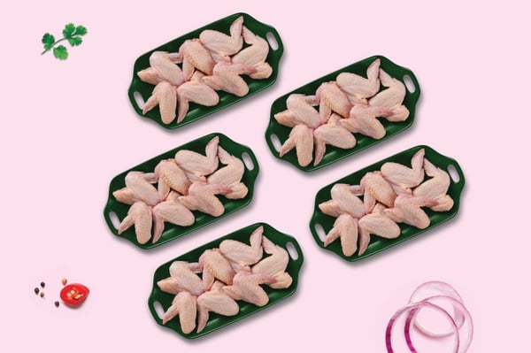 Premium Tender and Antibiotic-residue-free Chicken Winglets (10Kg Pack)