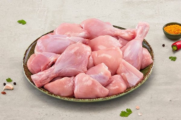 Premium Skinless Chicken Curry Cut (Large Pack)