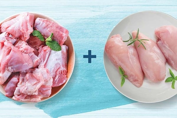 Combo: (500g Indian Mutton Biryani Cut + 500g Premium Boneless Chicken Breast Fillets)