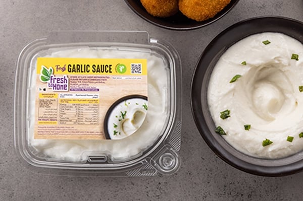 Fresh Garlic Sauce (Toum) - Pack of 250g