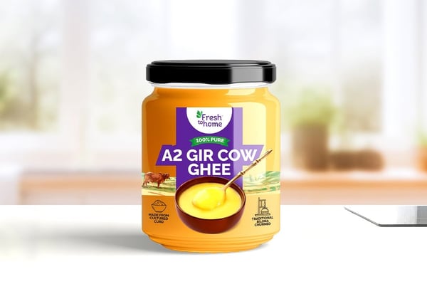 A2 Gir Cow Ghee (500ml Jar)