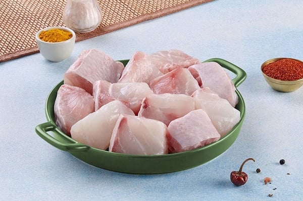 Grouper / Reef Cod / Hamour / Kalava (Large) - Curry cut (May include head pieces)