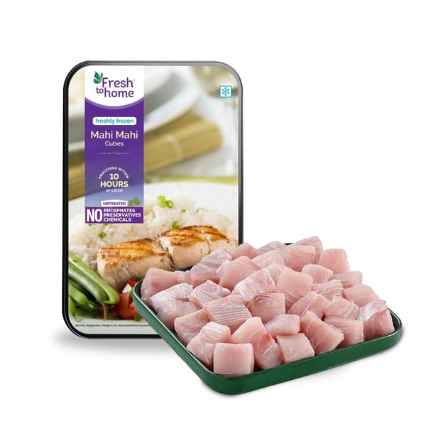 Mahi Mahi Cubes (450g Pack, Freshly Frozen)
