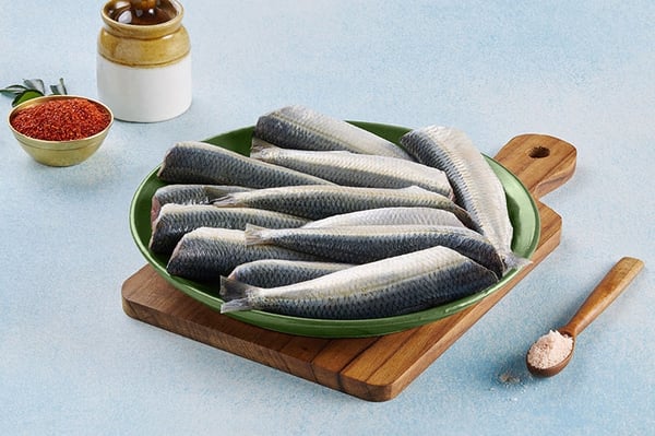 Premium Sardine / Mathi / Tarli - Whole Cleaned (480g to 500g Pack)
