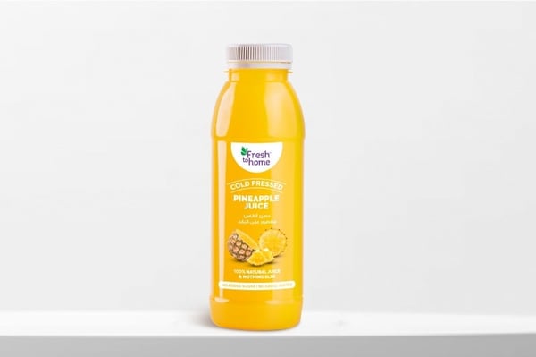 Cold Pressed Pineapple Juice (330ml Bottle)