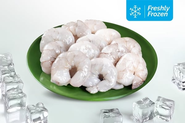 Super Jumbo Prawns PD (20+ Count/kg) (200g to 230g Pack, Freshly Frozen)