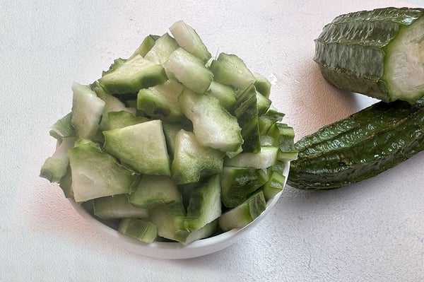 Ridge Gourd Diced (4 Cut 250g Pack)