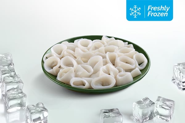 Squid Rings (200g Pack, Freshly Frozen)