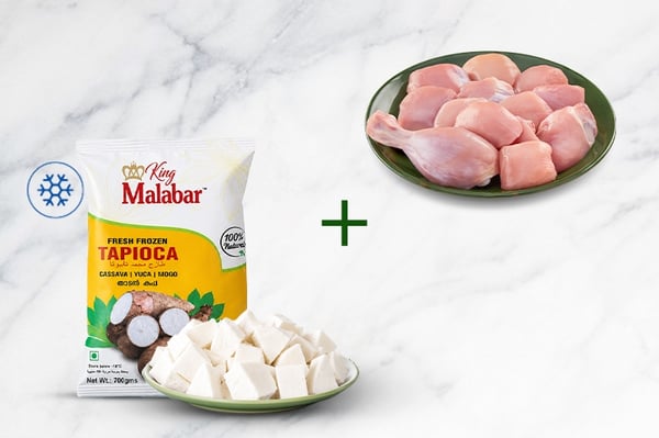 Tapioca + Chicken Skinless Curry Cut