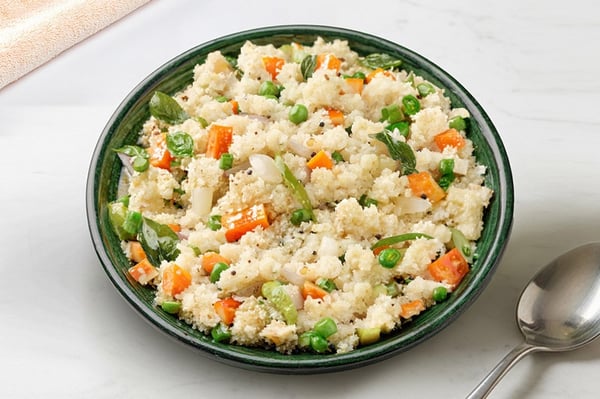 Upma (180g Pack, Ready to Heat & Eat, Microwave ready)