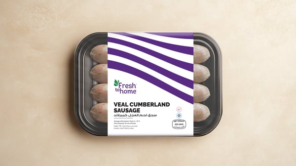 Canadian Milk-Fed Veal Cumberland Sausage (200g Pack)