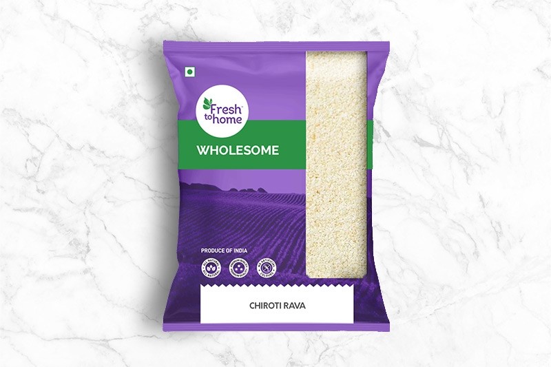Chiroti Rava (500g Pouch) : Buy online | freshtohome.com
