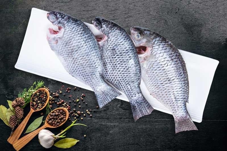 Desi Tilapia / Jalebi Fish (small) Whole Clean Buy online