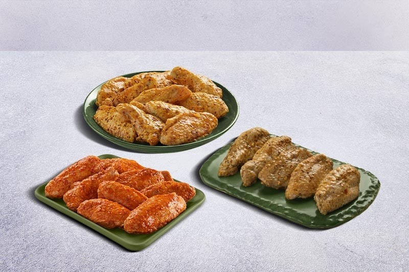 Wings Platter (250g Honey Mustard Chicken Wings + 250g Peri Peri