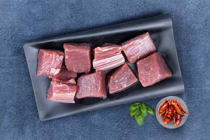 Yellow Fin Tuna - Curry Cut (480g to 500g) (may include head