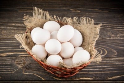 Fresh White Chicken Eggs - Pack of 30