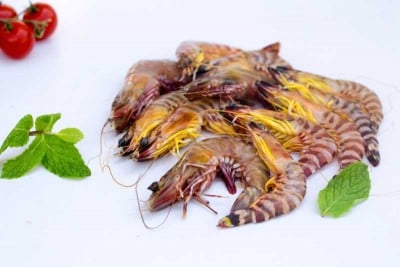 Flower Tiger Shrimp - Whole (Not Cleaned, Not Peeled)