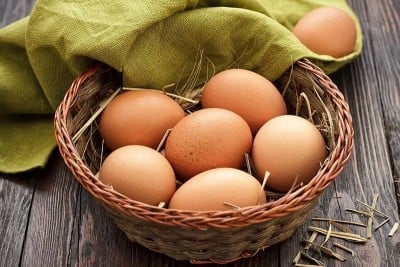 Fresh Premium Brown Chicken Eggs - Pack of 6