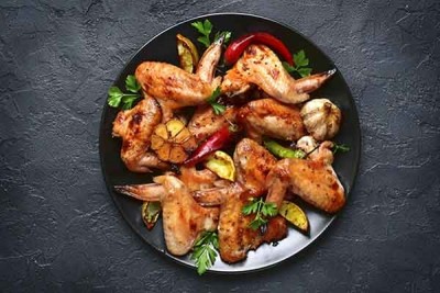 Gourmet Chicken Wings - Lemon & Herb Flavour