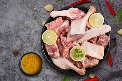 Premium Kuttanadan Duck Dressed with Tasty Skin Small (1pc Bird/Pack) - Curry Cut With Skin
