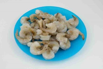 Fresh Extra Small Prawns (300+ count/kg) - Headless (No Head, Rest with shell, tail)