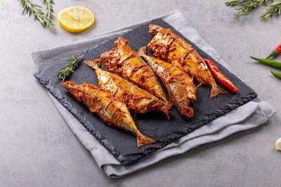 Marinated Mackerel / Ayala / Bangda / ಬಂಗಡೆ - 250g pack (2 to 5 fish)