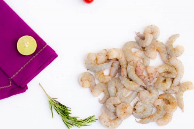 White Prawns / Indian Naaran (Small) - PUD (Peeled & Undeveined) meat