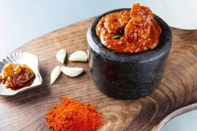 Preservative Free Malabar Medium Prawns Pickle - 150g pack