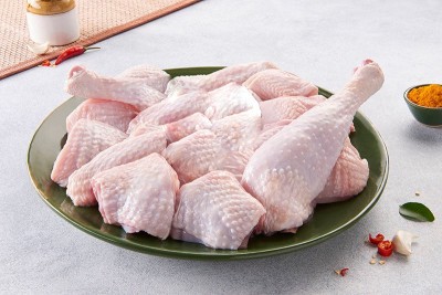 Premium Antibiotic-residue-free Chicken Dressed with Skin (Whole Chicken) - Curry Cut (480g to 500g Pack)