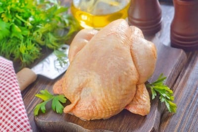 Premium Naturally Reared Slow Growth Chicken Sasso breed (With Skin) - Whole