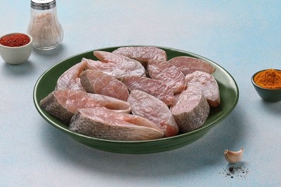 Silver Croaker / Kora / Bhola / ভোলা / Ghol Fish (Large) - Steaks