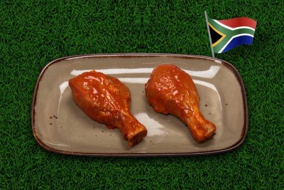 South Africa: Peri Peri Chicken Drumsticks - Pack of 2 Drumsticks 