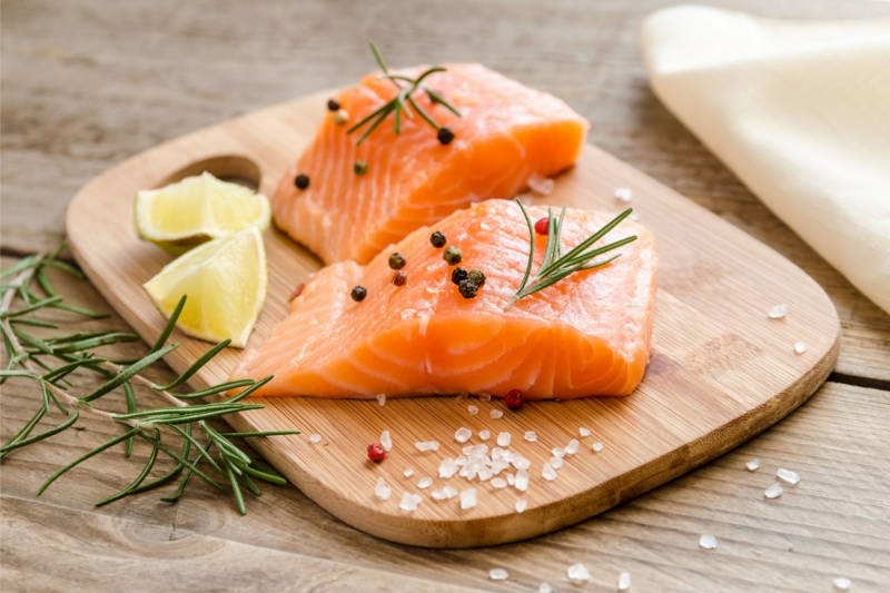 Farmed Fresh Atlantic Salmon Fillet 250g Pack Buy