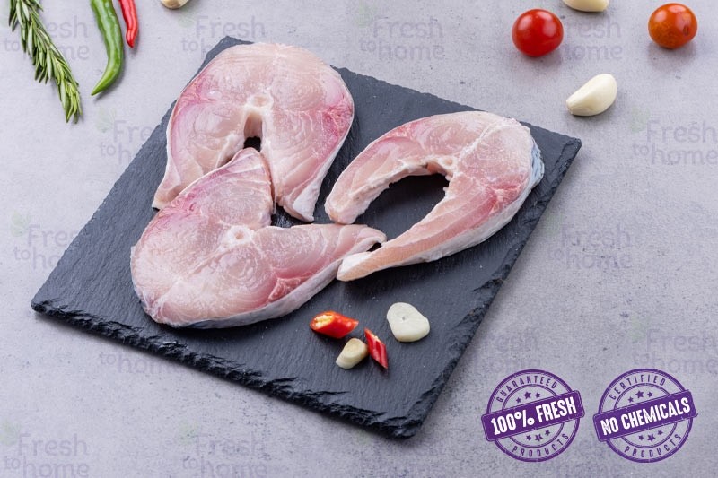 Marine Milk Fish / Poomeen (Large) Steaks 250g Pack Buy online