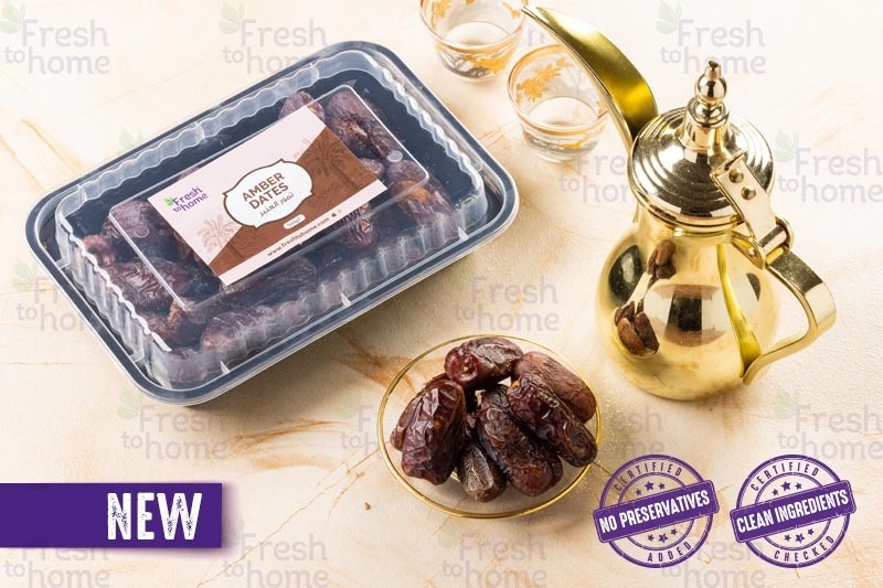 Amber Dates Pack of 500g Buy online