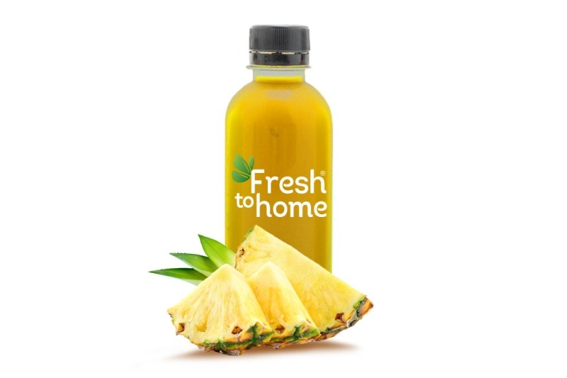 Cold Pressed Pineapple Juice (330ml Bottle) Buy online